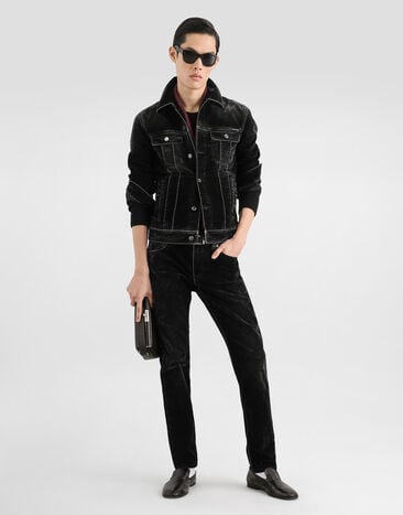 Dolce & Gabbana Брюки из денима черный GY07CDG8PP4