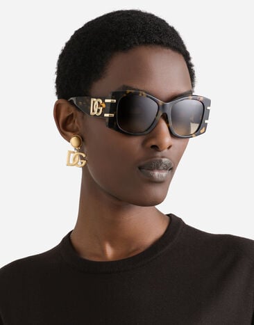 Dolce & Gabbana DG Griffe Sunglasses Yellow havana VG4501VP02Q
