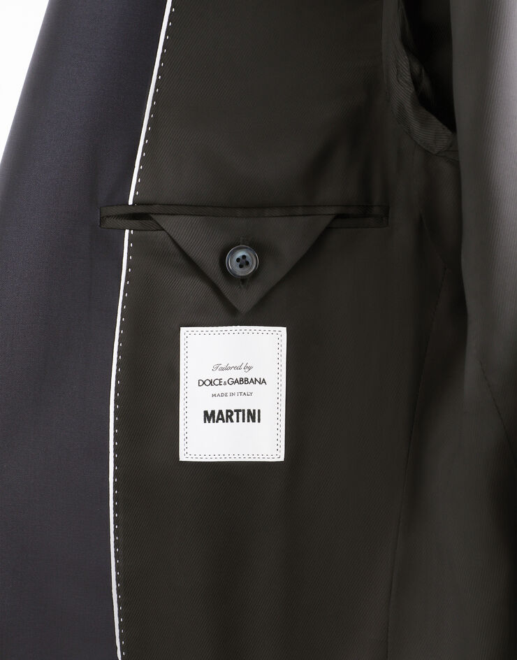 Dolce & Gabbana Stretch wool Martini-fit suit Blue GK0EMTGF874
