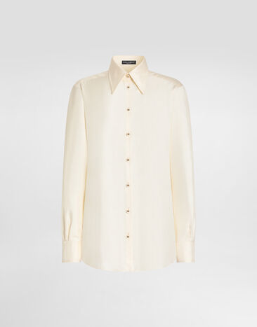 Dolce & Gabbana Silk shirt White F5S36TGDDW6