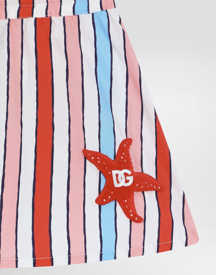 Dolce & Gabbana Striped poplin shorts Dolce & Gabbana Striped poplin shorts Multicolor L53Q55HS5UN