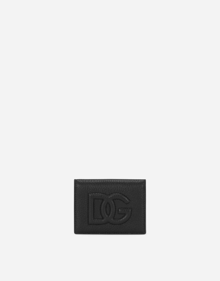 Dolce & Gabbana DG 로고 카드 홀더 블랙 BP1643AT489