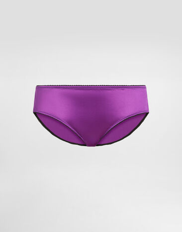 Dolce & Gabbana Stretch satin briefs Multicolor O2B23TONO13