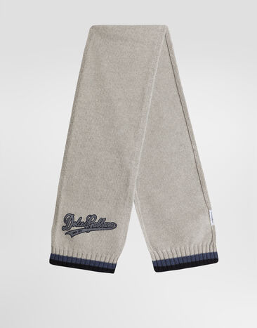 Dolce & Gabbana Knit scarf with logo  LBKAG6JDVH5