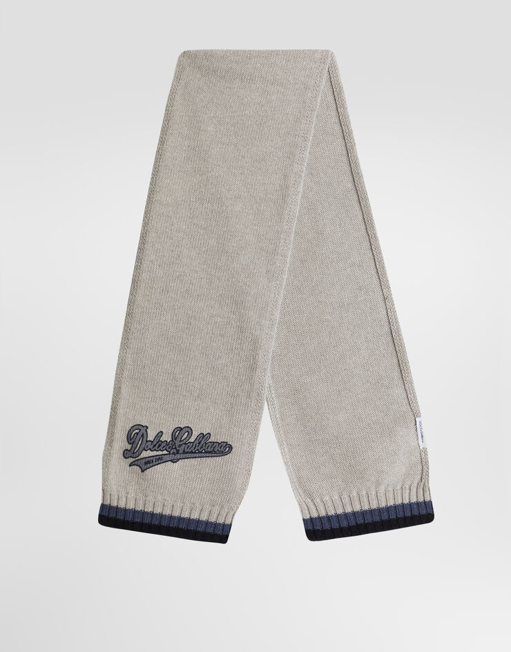 Dolce & Gabbana Knit scarf with logo  LBKAG6JDVH5