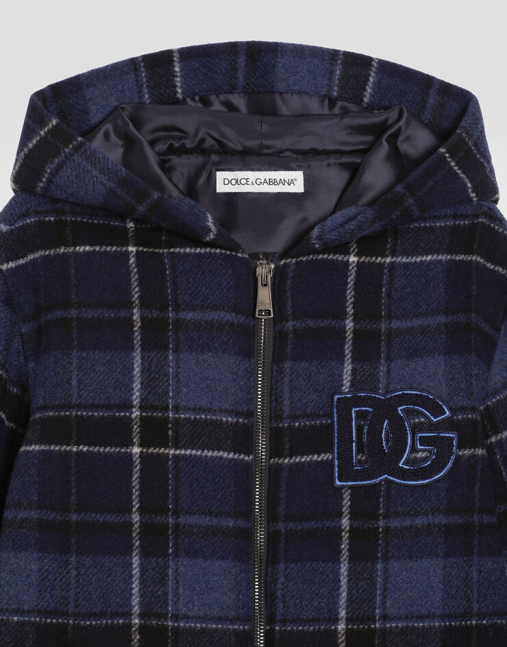 Dolce & Gabbana Check wool coat Multicolor L42C36FQZAL
