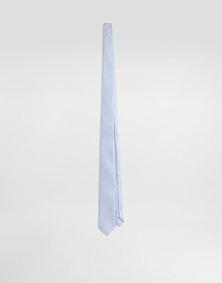 Dolce & Gabbana Silk twill tie Azure GT149EFU10S