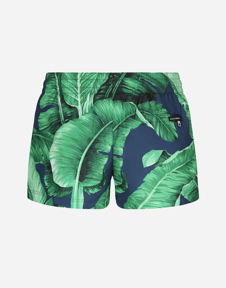 Dolce & Gabbana Swim shorts with banana tree print Print M4A06TISMF5