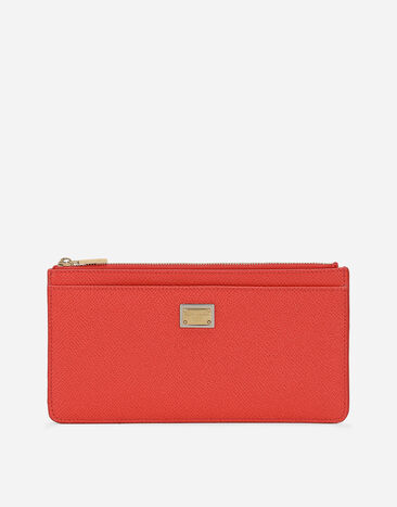 Dolce & Gabbana Tarjetero grande Naranja BI1265A1001