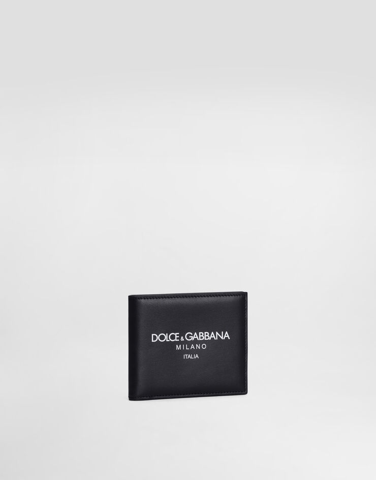 Dolce & Gabbana Calfskin bifold wallet Blue BP1321AN244