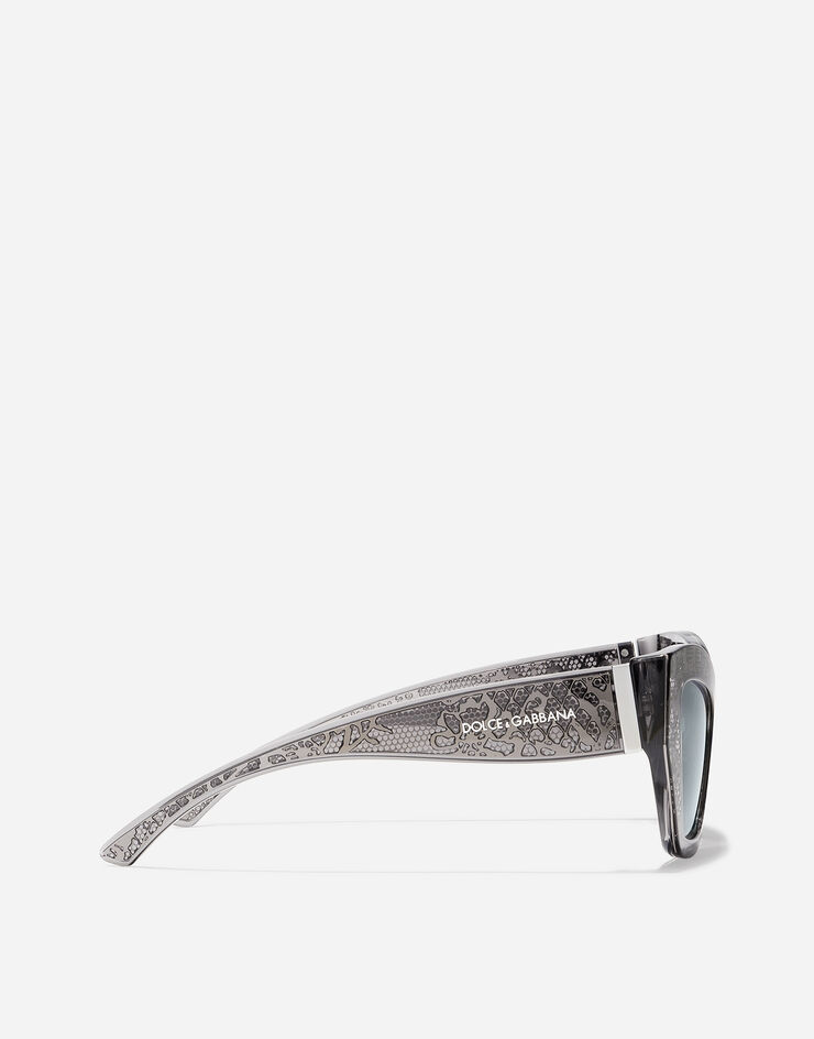 Dolce & Gabbana DG Lace Sunglasses Dark grey VG4494VP06G