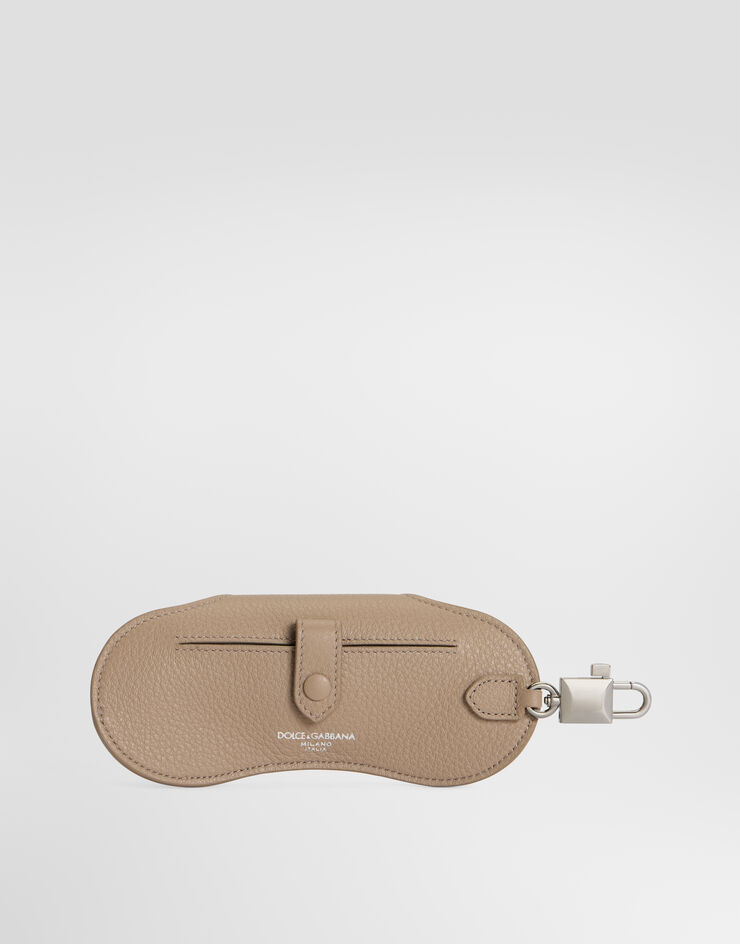 Dolce & Gabbana Calfskin eyewear case Dolce & Gabbana Calfskin eyewear case Beige BP3477A0370