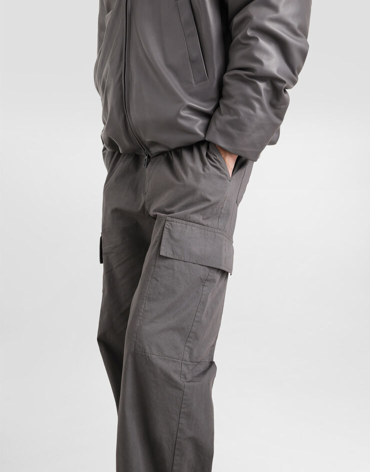 Dolce & Gabbana Cotton cargo pants Grey GP0L3TG8ML8