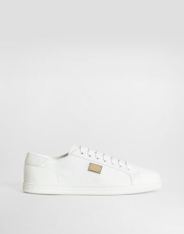 Dolce & Gabbana Saint Tropez calfskin sneakers White CS1735AN990
