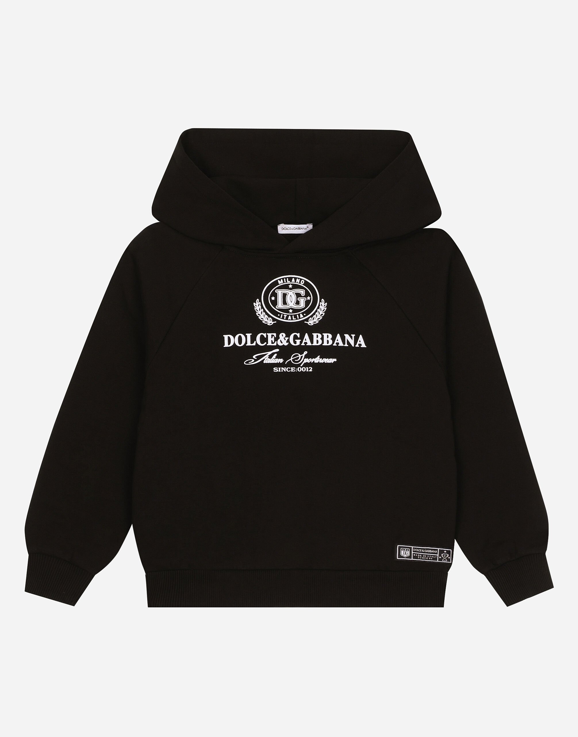 Dolce gabbana logo hoodie shop
