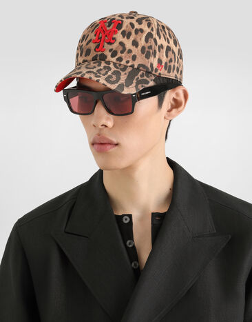Dolce & Gabbana Dolce&Gabbana X ’47 New York Mets Leo-Print Baseball Cap Multicolor IH152MGI221