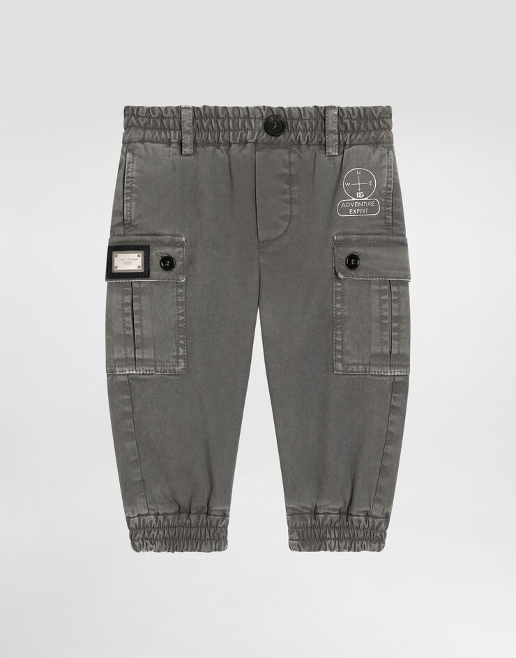 Dolce & Gabbana Gabardine trousers Grey L14P66LY102