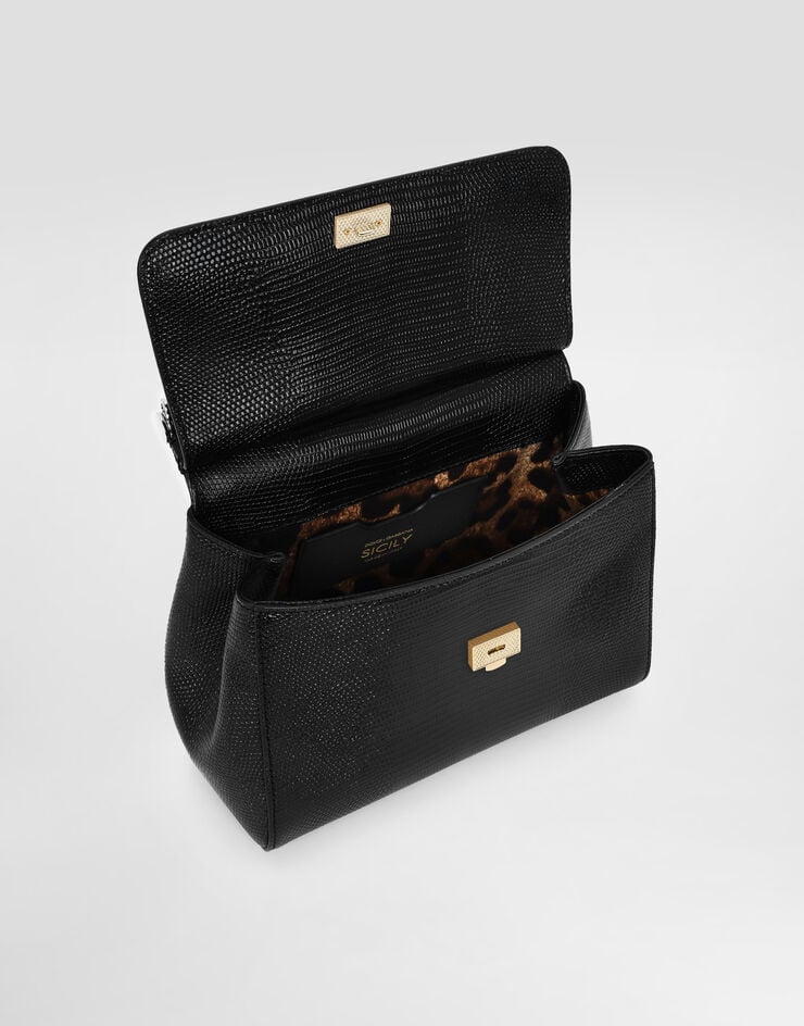 Dolce & Gabbana Medium Sicily handbag Dolce & Gabbana Medium Sicily handbag Black BB6003B1095