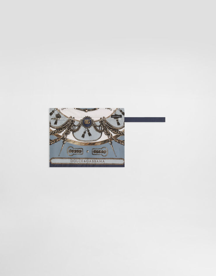 Dolce & Gabbana Cargo-print short swim boxers Multicolor M4E48TON0CG