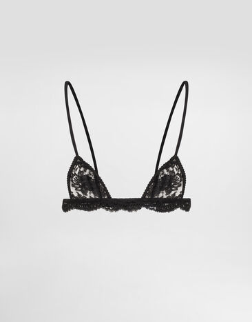 Dolce & Gabbana Micro lace bra Black O1C46TON09W