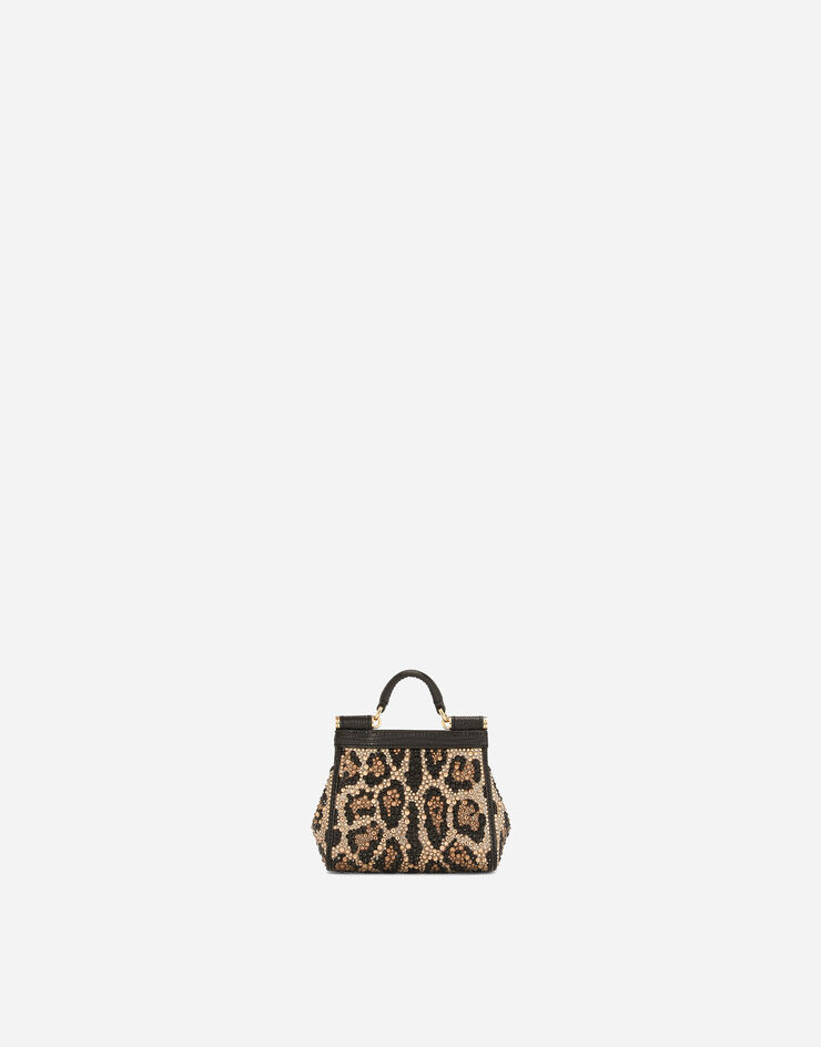 Dolce&Gabbana Henkeltasche Sicily mini Animal-Print BB7504AO043