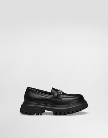 Dolce & Gabbana Nappa calfskin loafers Black D11351A1065