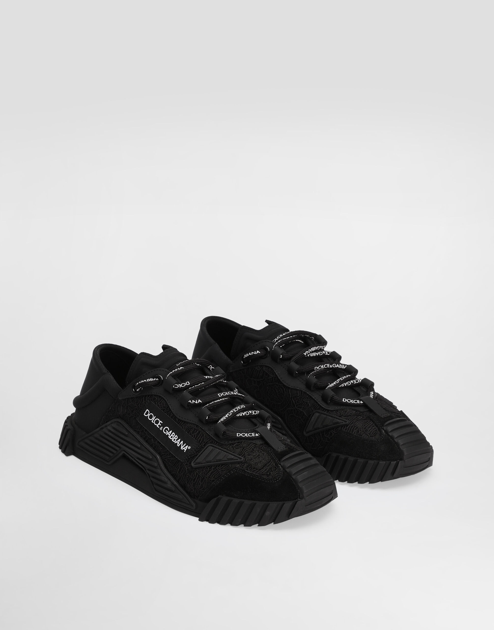 激安本物 Mixed-materials Women for Black in sneakers slip-on NS1 靴