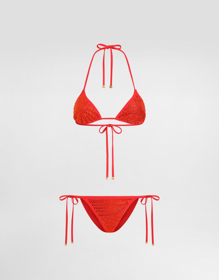 Dolce & Gabbana Triangel-Bikini Dolce & Gabbana Triangel-Bikini Orange O8A21JON0HT