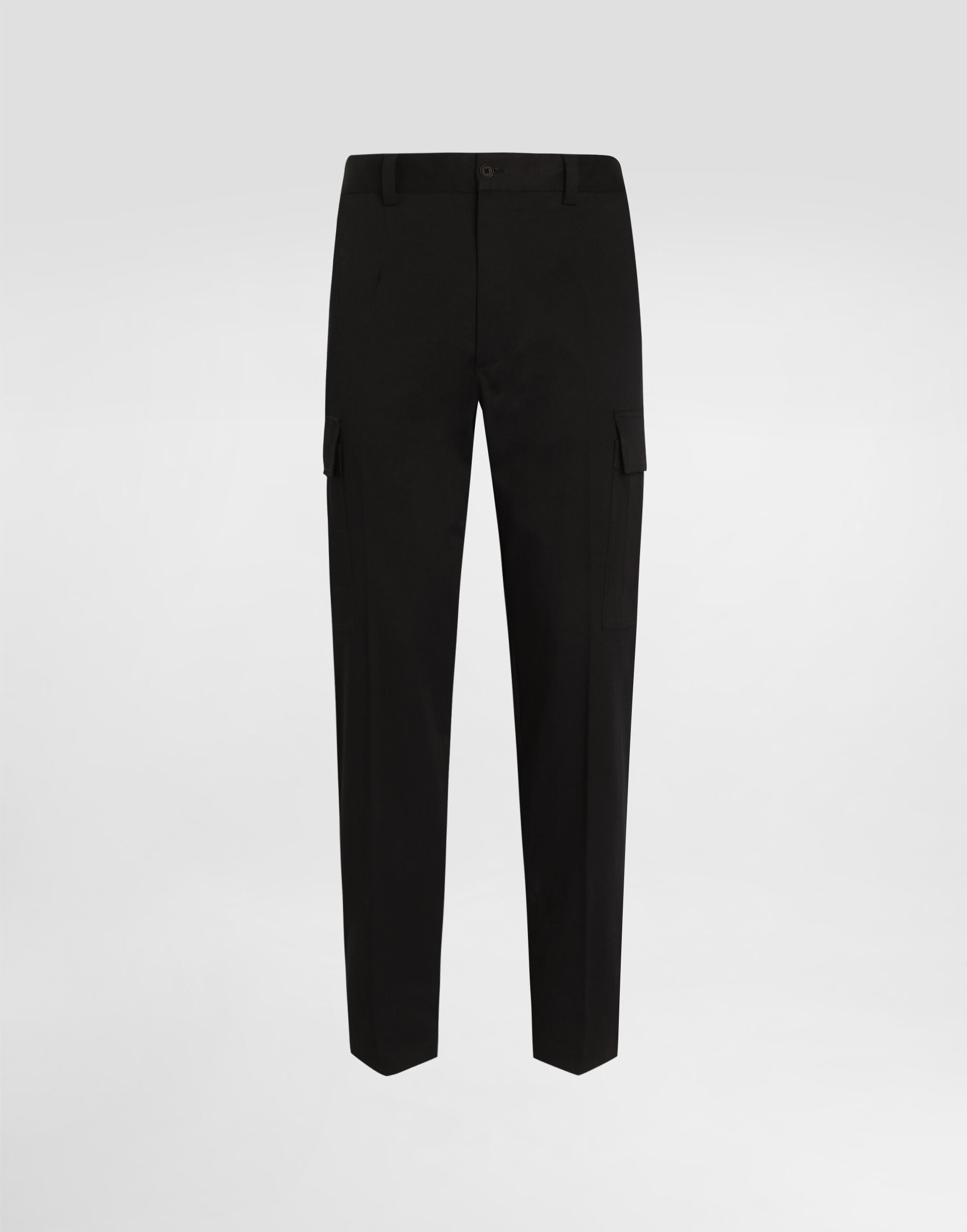 ブラックのメンズ コットン カーゴパンツ | Dolce&Gabbana®