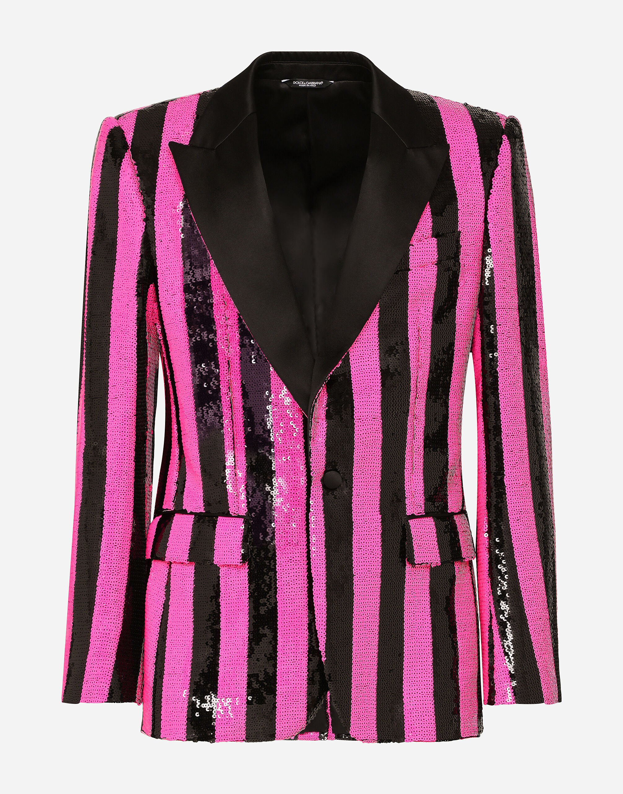 Dolce&Gabbana Sequined Sicilia-fit jacket Multicolor G2NZ2ZGG696