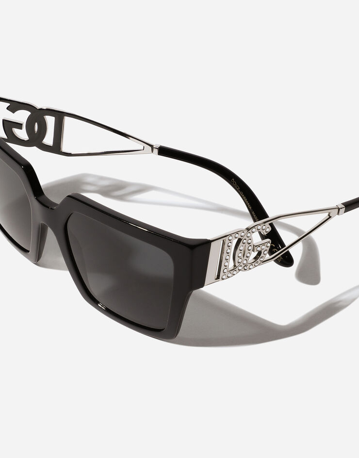 Dolce & Gabbana نظارة شمسية ديفا أسود VG4446VP187