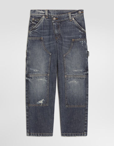 Dolce & Gabbana 5포켓 데님 팬츠 Blue L42F95LDE13