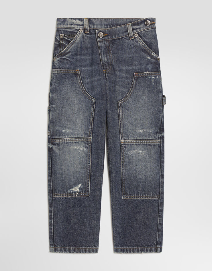 Dolce & Gabbana 5포켓 데님 팬츠 Blue L42F95LDE13