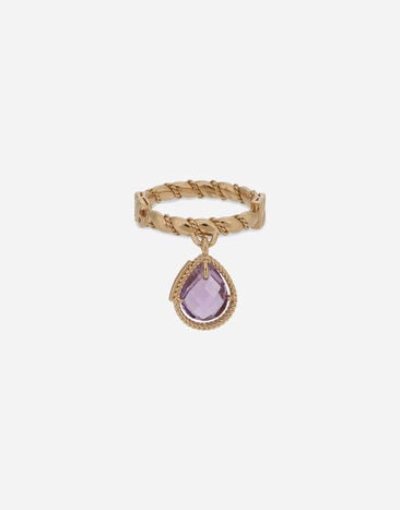 Dolce & Gabbana 紫水晶 18K 黄金婚戒 金 WAMR1GWMIX1