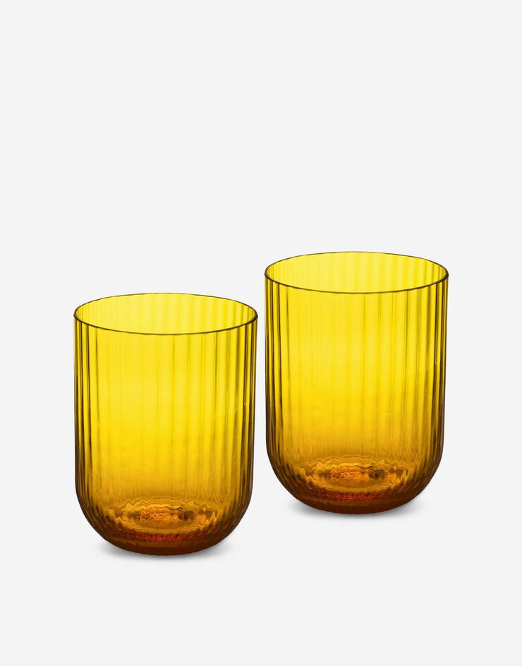 Dolce & Gabbana Hand-Blown Murano Beverage Glasses Set 2 разноцветный TCBS03TCA34