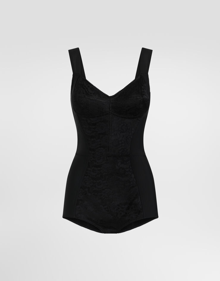 Dolce & Gabbana Corset bodysuit White F7X07TGDCLQ