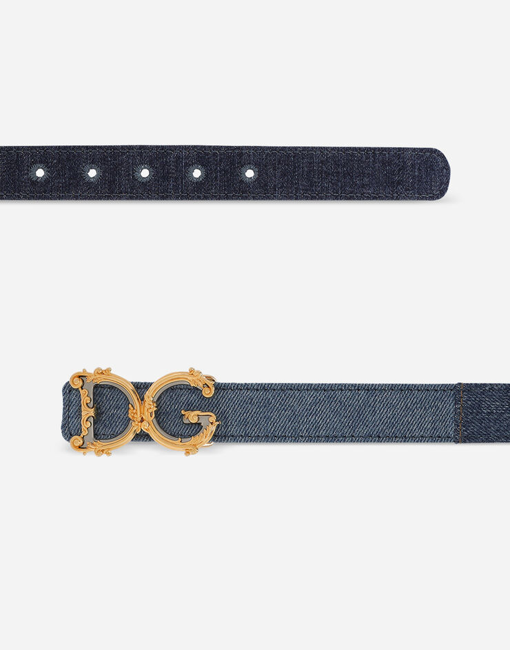 Dolce&Gabbana DG Girls belt Denim BE1348AO621