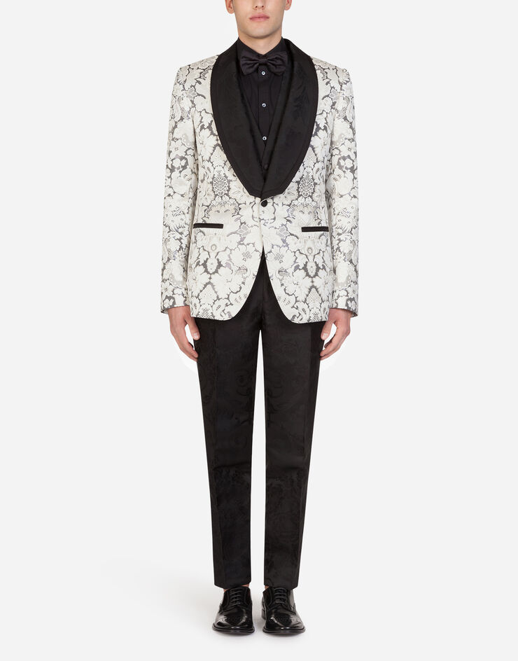 Dolce & Gabbana Lace Martini tuxedo suit MULTICOLORED GKN5MTGEL58