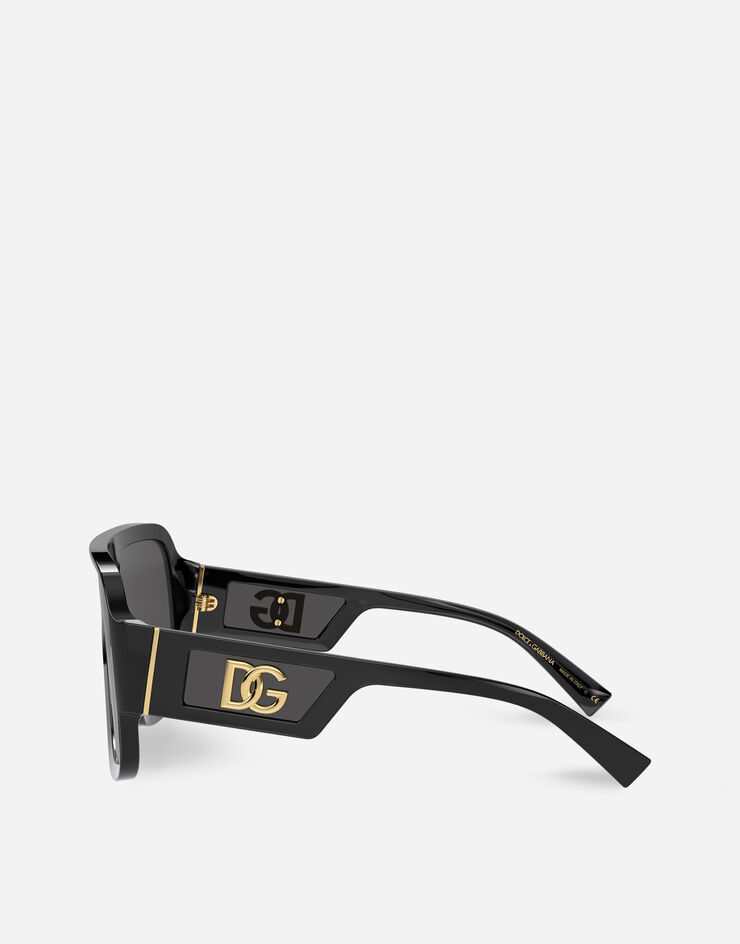 Dolce & Gabbana 「DG Crossed」 サングラス ブラック VG4401VP187