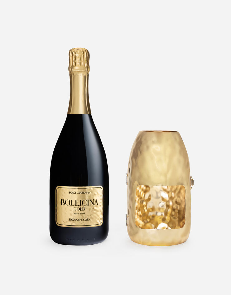 Dolce & Gabbana KIT BOLLICINA GOLD with Bottle Cover (0.75L) Multicolor PW0503RES75