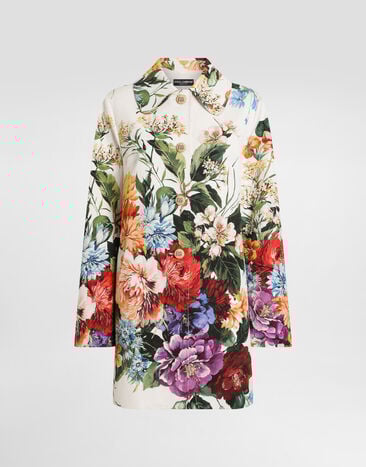 Dolce & Gabbana Bouquet flower print coat Print F0W4ETFSRQU