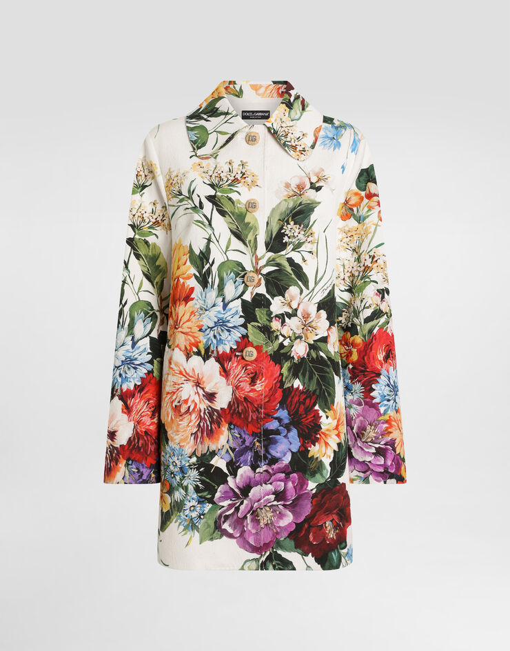 Dolce & Gabbana Bouquet flower print coat Print F0W4ETFSRQU