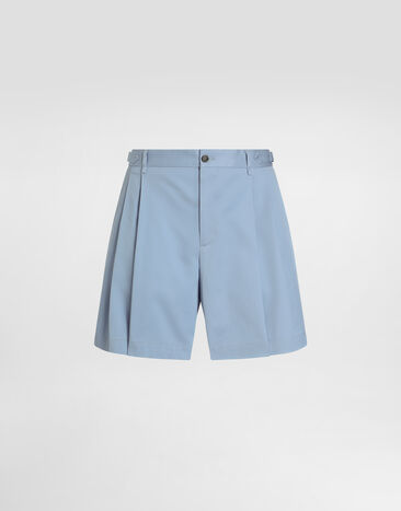 Dolce & Gabbana Cotton trousers Azure GP26RTFUFML
