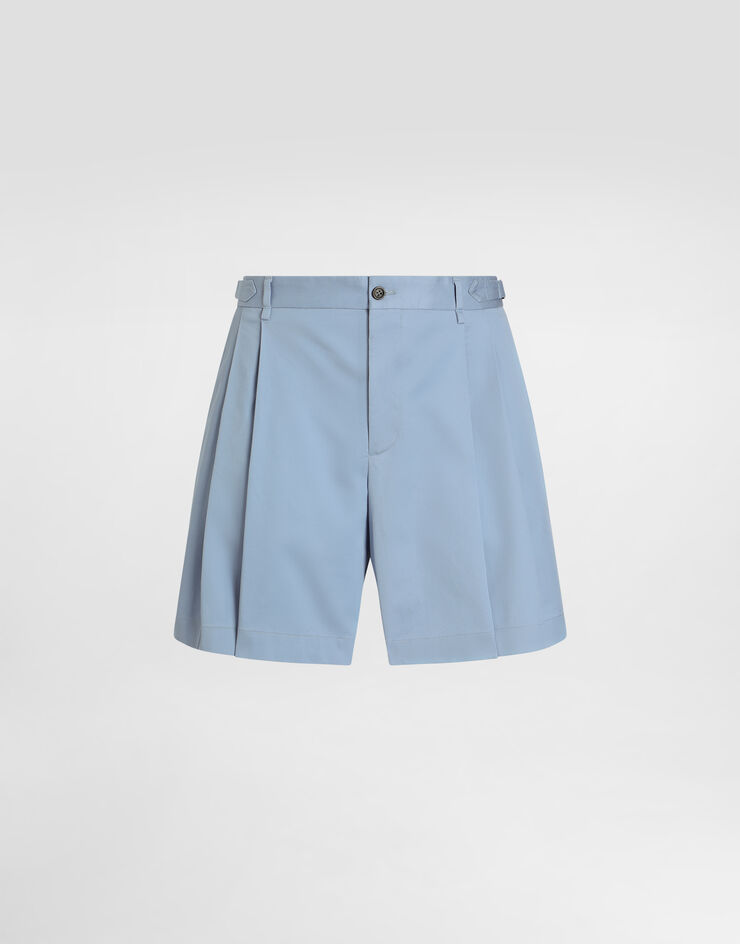 Dolce & Gabbana Cotton trousers Dolce & Gabbana Cotton trousers Azure GP26RTFUFML