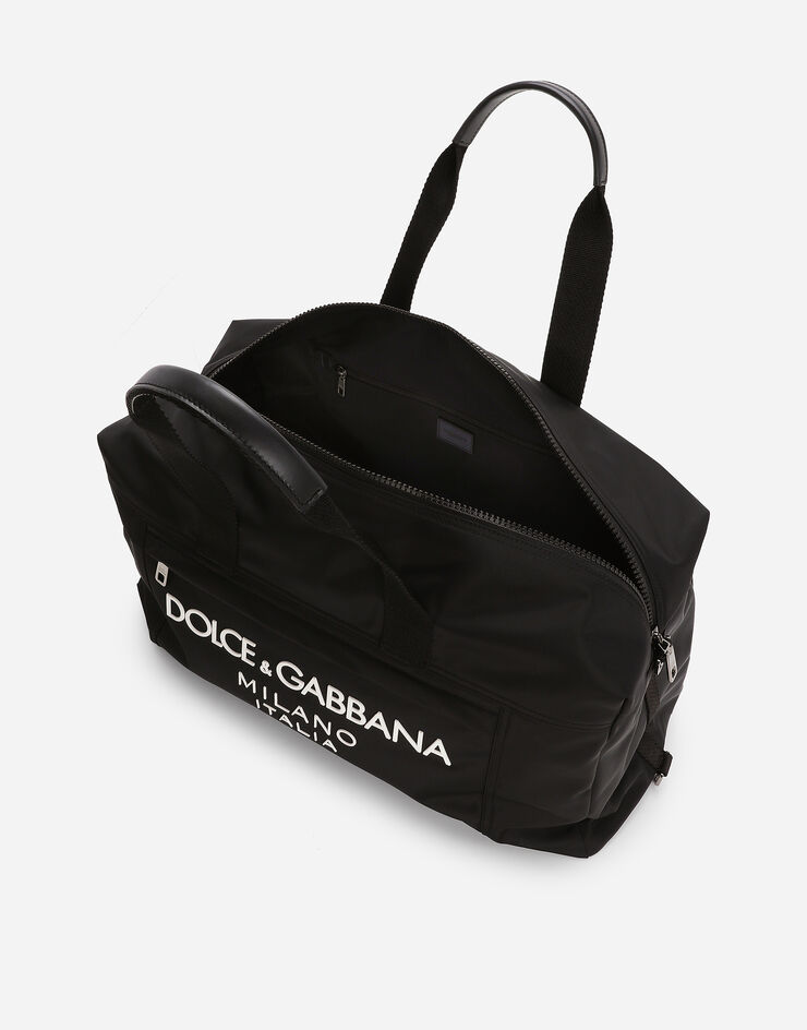 Dolce & Gabbana Nylon holdall Black BM2335AG182