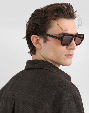 Dolce & Gabbana Glen plaid saxony shirt  G5PE5TFQZA7