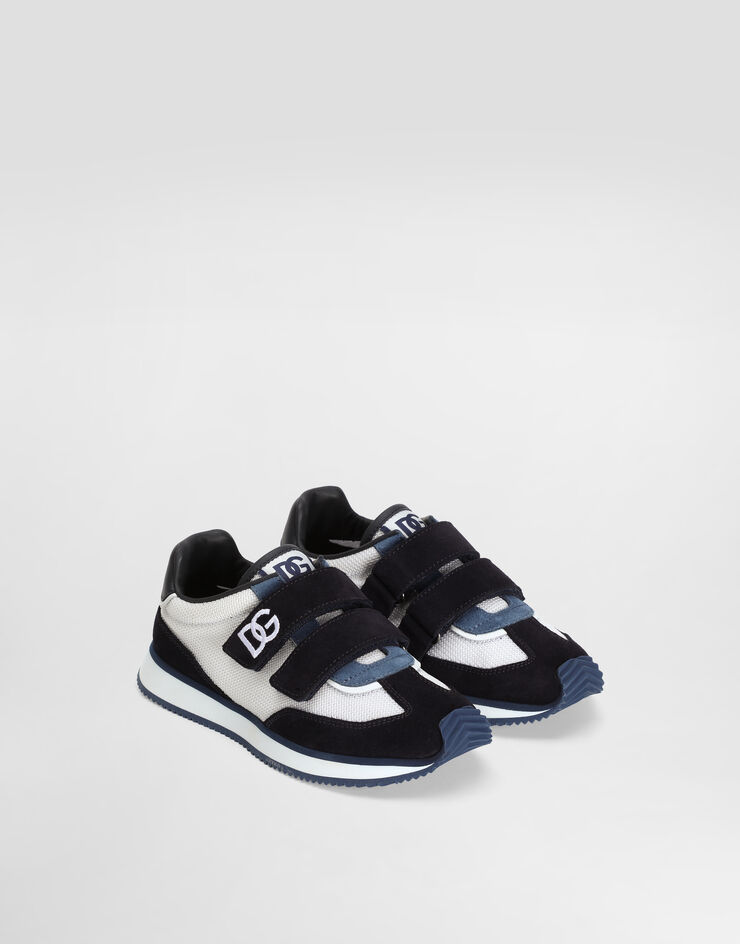 Dolce & Gabbana Mesh and suede sneakers Multicolor DA5321AX274