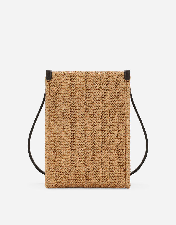 Dolce & Gabbana Small woven straw shopper Beige BM3025AN232