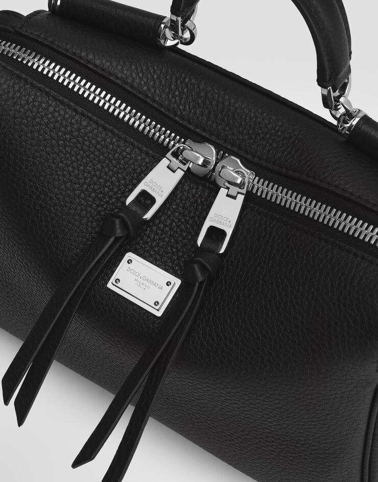 Dolce & Gabbana Vittoria handbag in calfskin Black BM7939A0370
