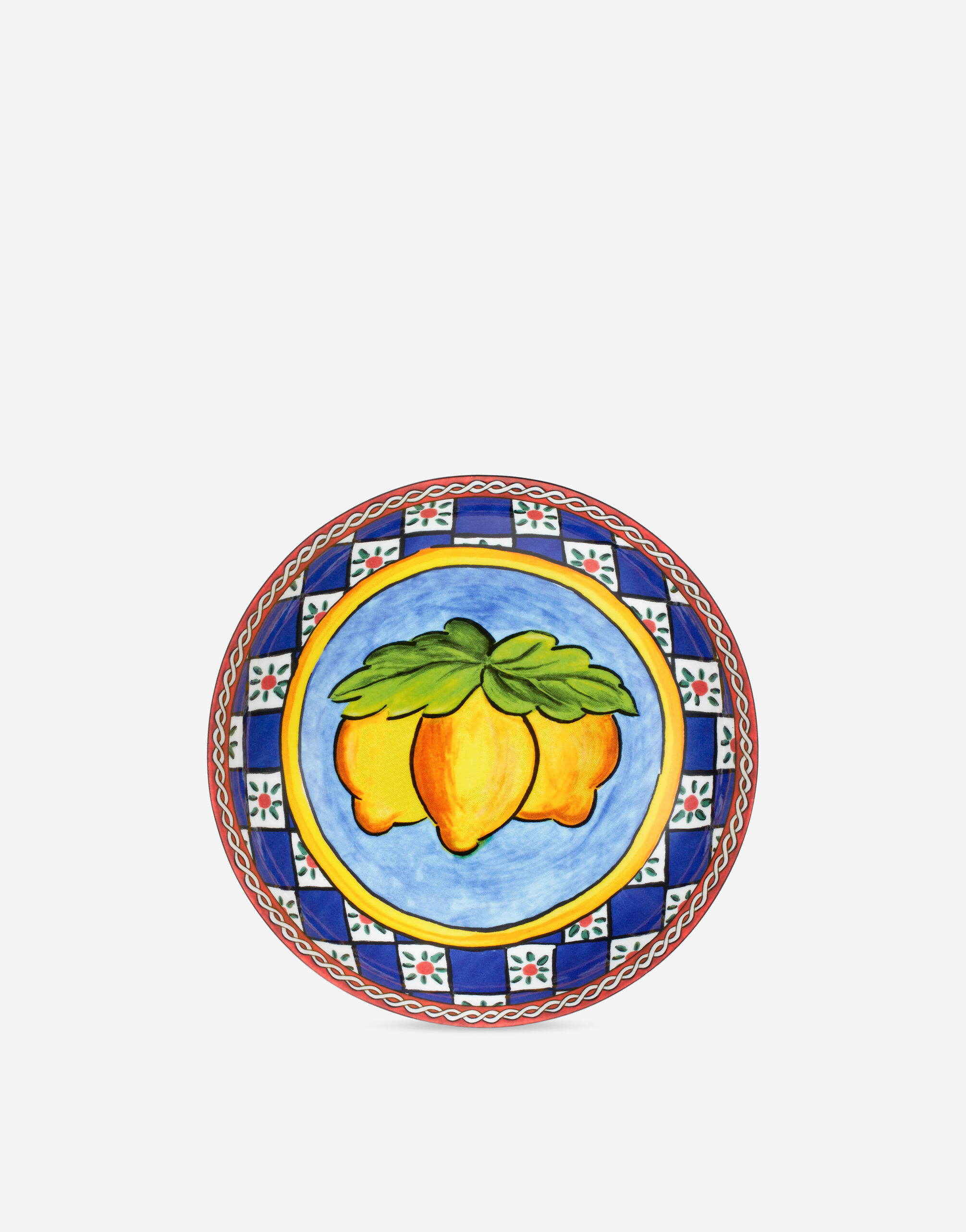 DOLCE&GABBANA 灰皿 Set 2 Porcelain Soup Plates in Multicolor | Dolce&Gabbana® US